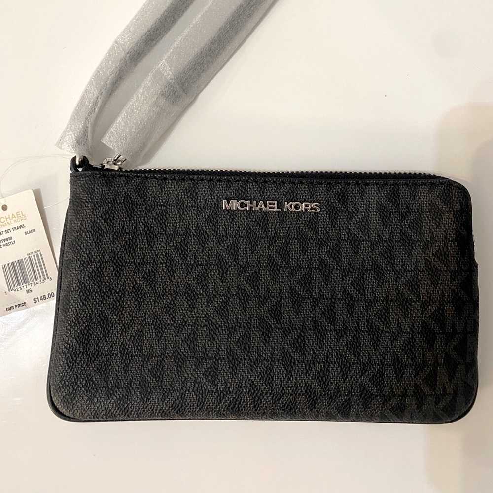 Michael Kors - Jet Set Black Wristlet - Large